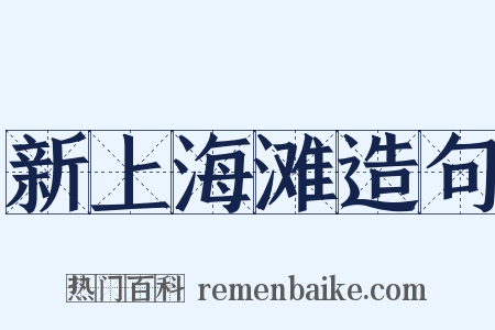 新上海滩造句是什么意思的图片